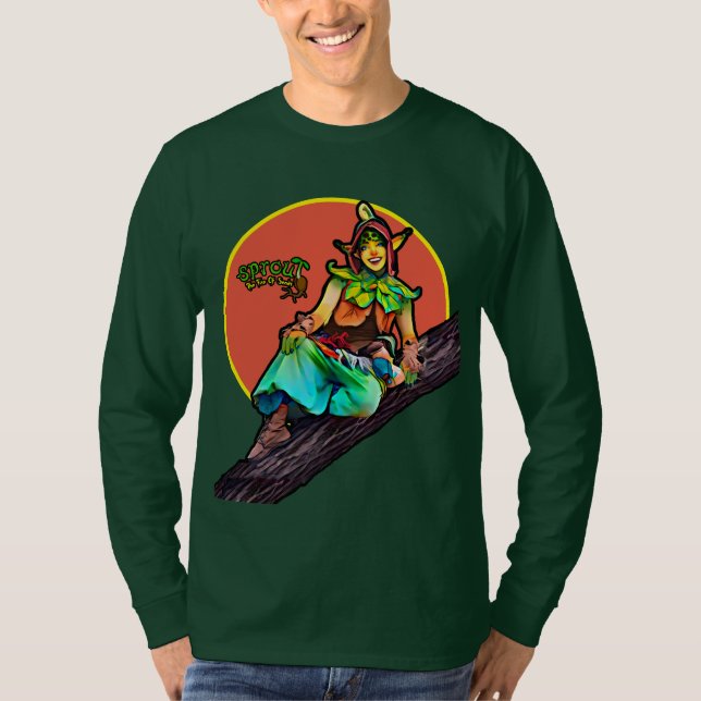 Sprout Tree Long Sleeved Shirt (Front)