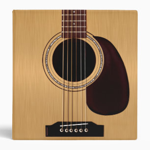 Spruce Top Acoustic Guitar Binder