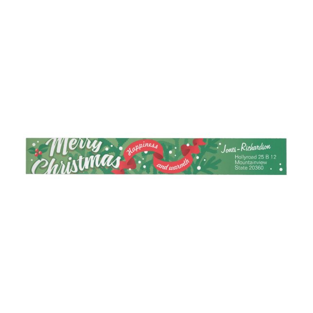 Spruce Wrap Around Label (Individual)