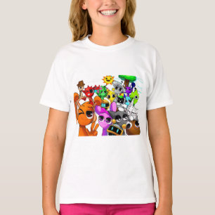 Sprunki Fun with Simon Oren Pinki T-Shirt