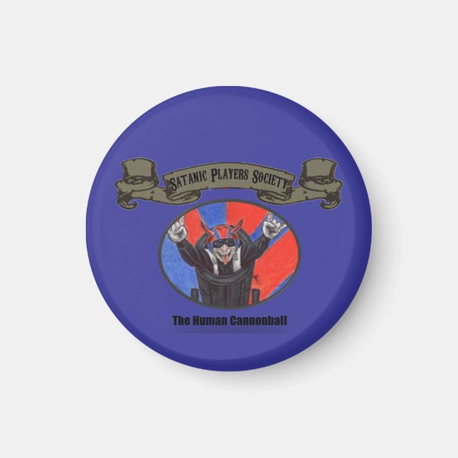 SPS Human Cannonball Magnet (Front)