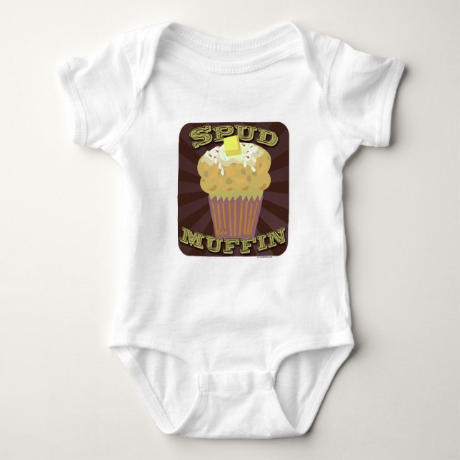 Spud Muffin Baby Bodysuit (Front)