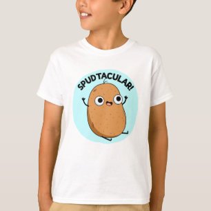 Spudtacular Funny Potato Pun  T-Shirt
