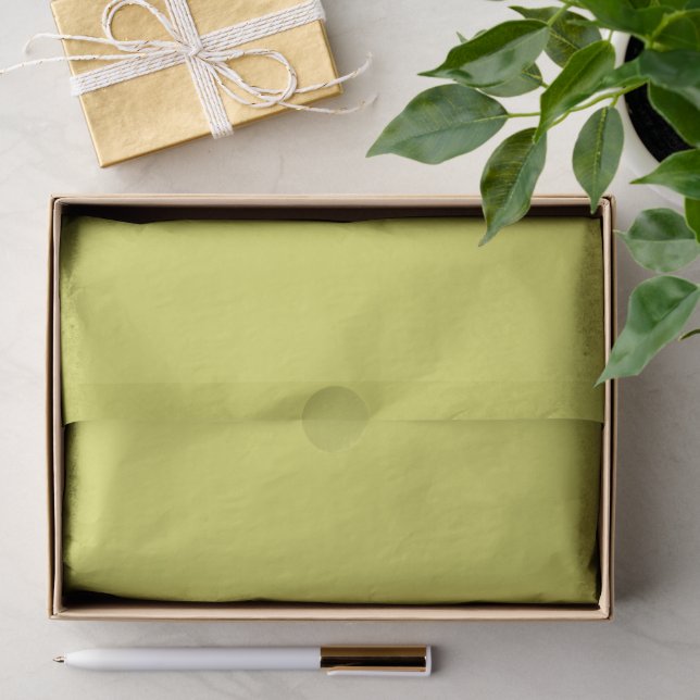Spun Pearl Lime Yellow Green  Tissue Paper (Gift)