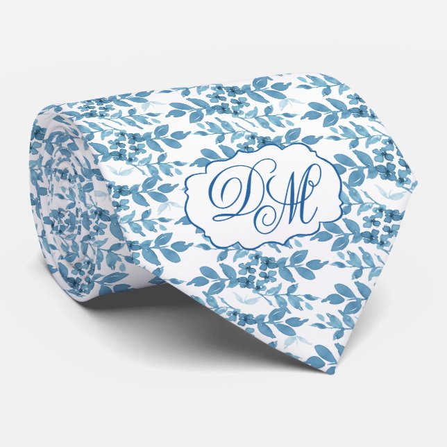 Spun Sugar & Skydiver Blue Wedding Keepsake Neck T Tie (Rolled)