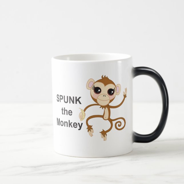 Spunk-Monkey Magic Mug (Right)