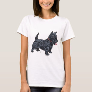 Spunky Scottie Dog T-Shirt