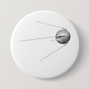 sputnik 1 3 inch round button