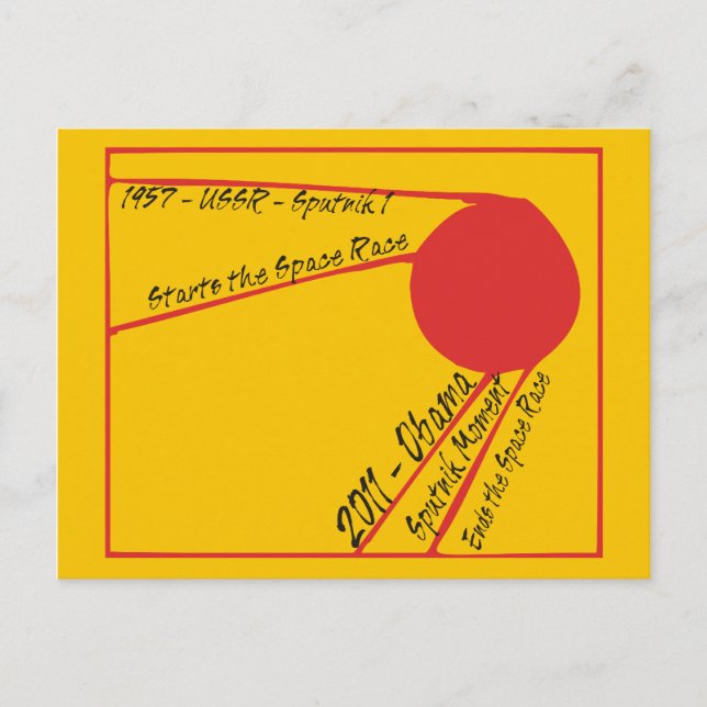 Sputnik Moment Postcard (Front)