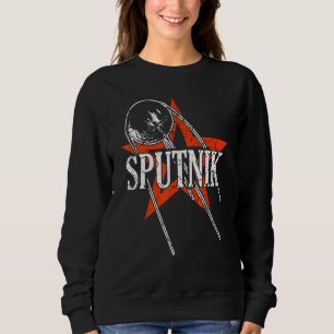 Sputnik Satellite Spacecraft Soviet Union Space Sp Sweatshirt