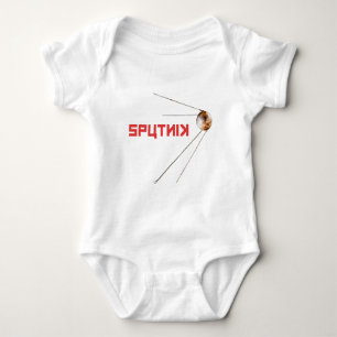 SPUTNIK - space/russian/soviet union/technology Baby Bodysuit