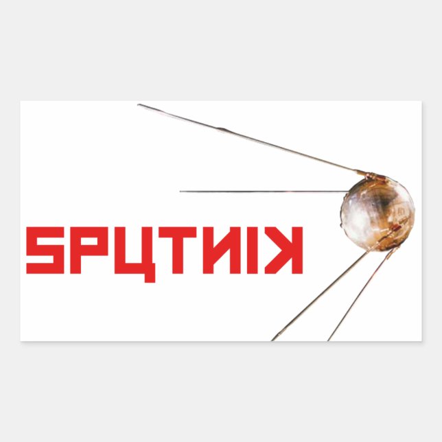 SPUTNIK - space/russian/soviet union/technology Sticker (Front)