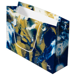 SPWW Gleaming Indigo Large Gift Bag