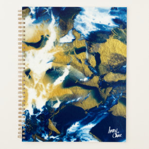SPWW Gleaming Indigo Large Monthly Planner