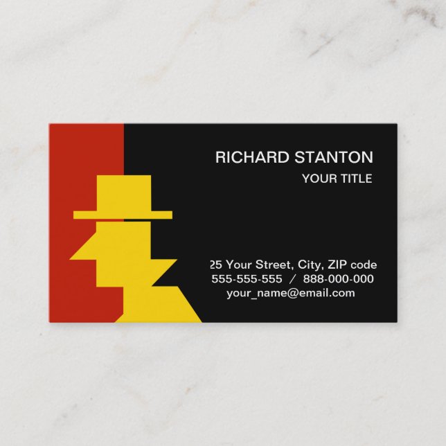 Spy Business Card (Front)