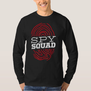 Spy Squad Investigator Private Detective Investiga T-Shirt