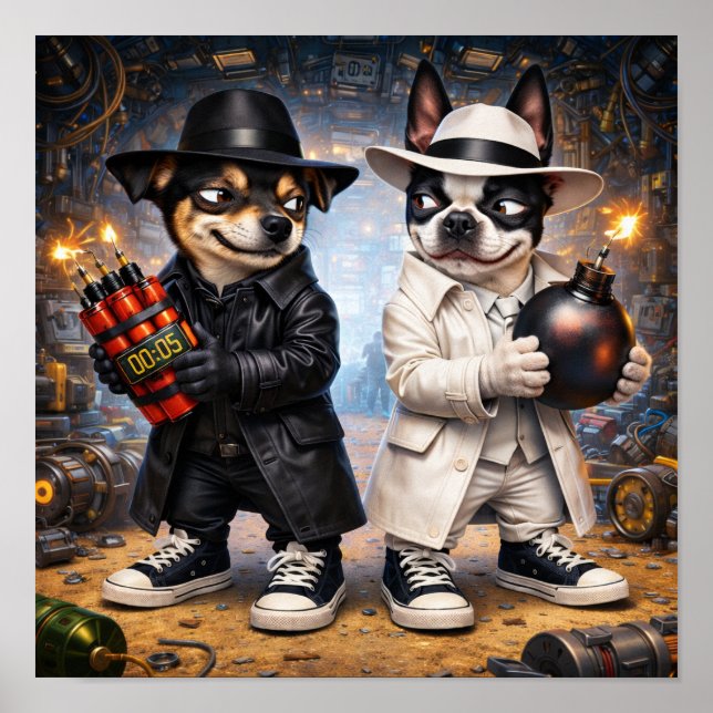 "Spy vs. Spy" (3) Poster (Front)