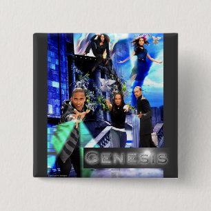 SQ "Genesis" Button - Jordan's Logo
