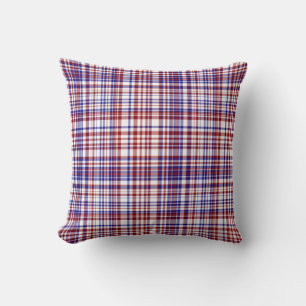 Sq.Pillow,Red White and Blue Collection 10 Throw Pillow