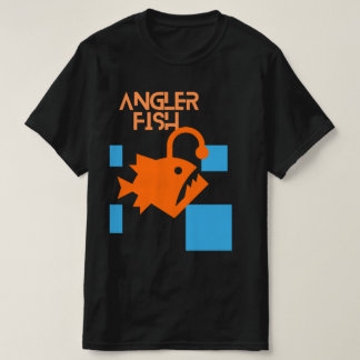 Sqare type angler fissh design T-Shirt