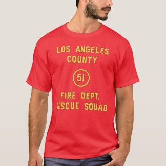 Squad 51 Door from Emergency! T-Shirt