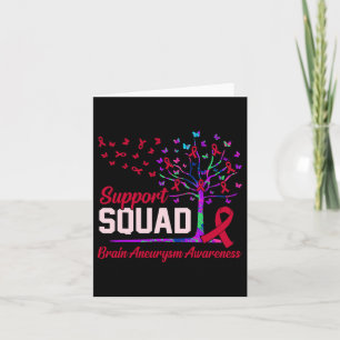 Squad Brain Aneurysm Awareness Month Support Graph Card