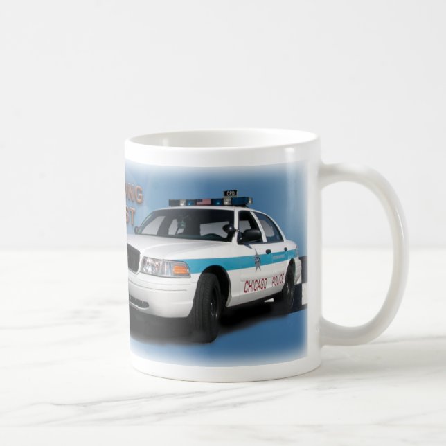 Squad Checkerband "Chicago's Finest" (close-up) Coffee Mug (Right)