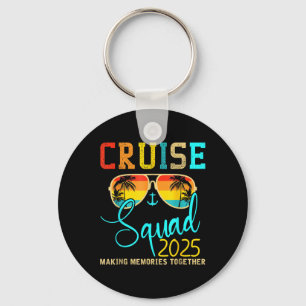 Squad Crew Cruise 2025 Summer Vacation Matching Fa Keychain