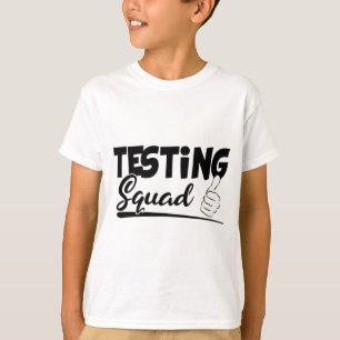 Squad Funny Exam Test Day Gifts For Students T-Shirt