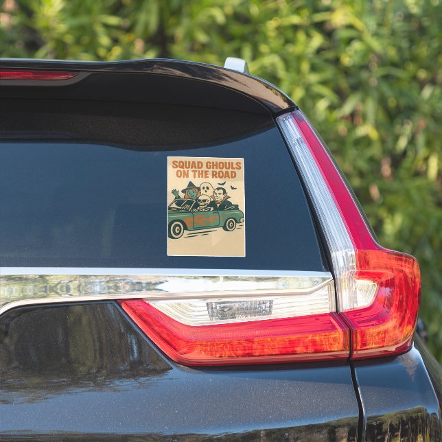 Squad Ghouls Cruisin' in Style (Car Side)