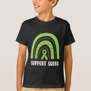 Squad Green Rainbow Kidney Disease Awareness T-Shirt