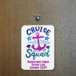 Squad Group Friends Custom Cabin Door Magnet<br><div class="desc">This design may be personalized in the area provided by changing the photo and/or text. Or it can be customized by clicking Personalize this Template and then choosing the click to customize further option and delete or change the colour of the background, add text, change the text colour or style,...</div>