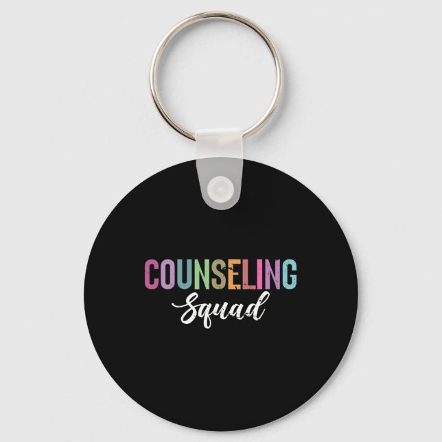 Squad Mental Health Awareness  Keychain (Front)