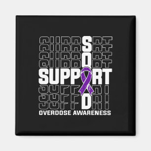 Squad Overdose Awareness 1 Magnet