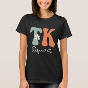 Squad Retro Groovy Vintage Happy First Day Of Scho T-Shirt