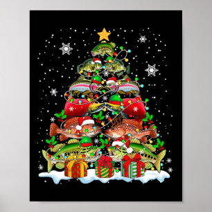 Squad Santa Salmon Byss Grouper Fishes Collection Poster