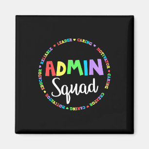 Squad School Assistant Principal Crew Administrato Magnet