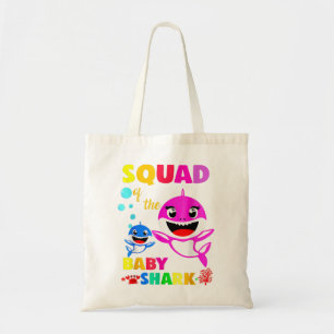 Squad Shark Squad Shark Family Mother's Day  Tote Bag