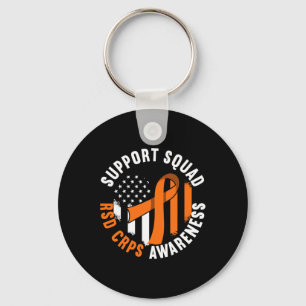 Squad Support I Reflex Dystrophy Pain Syndrome Rsd Keychain