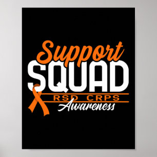Squad Support I Reflex Dystrophy Pain Syndrome Rsd Poster