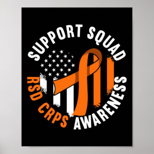Squad Support I Reflex Dystrophy Pain Syndrome Rsd Poster