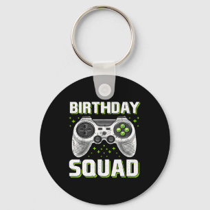 Squad Video Game Controller For Gamer Boys Girls Keychain