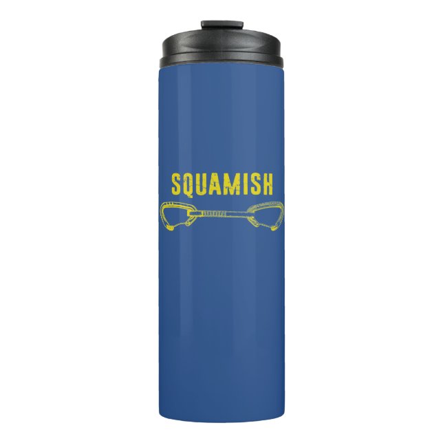 Squamish Climbing Quickdraw Thermal Tumbler (Front)
