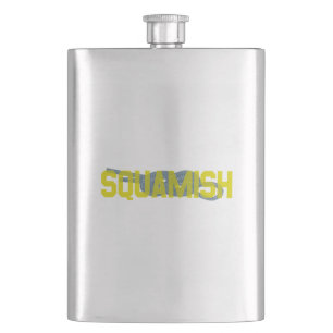 Squamish Figure 8 Climbing Hip Flask