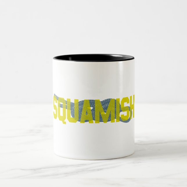 Squamish Figure 8 Climbing Two-Tone Coffee Mug (Center)