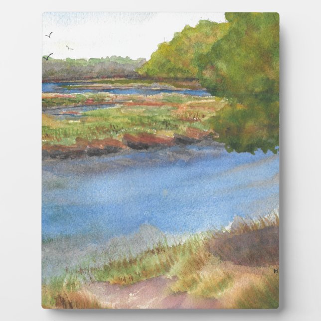 squamscott river at newfields july 31 2015 plaque (Front)