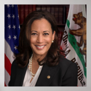 Square 24", Kamala Harris Democrat VP Candidate Poster