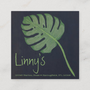 Square, 2.5" x 2.5" Business Card