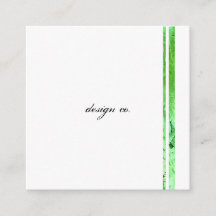 Square, 2.5" x 2.5" Business Card