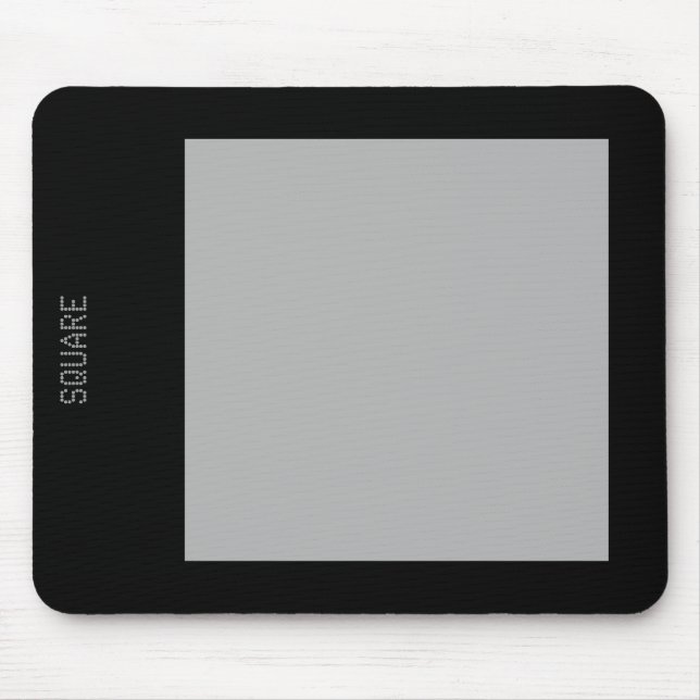 Square - 30pc Grey and Black Mouse Pad (Front)